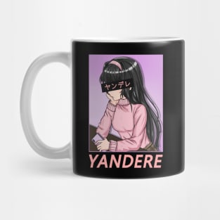 Yandere - Japanese Anime Girl T-Shirt Mug